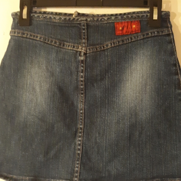 PSJ LA USA DENIM SKIRT - Picture 4 of 4